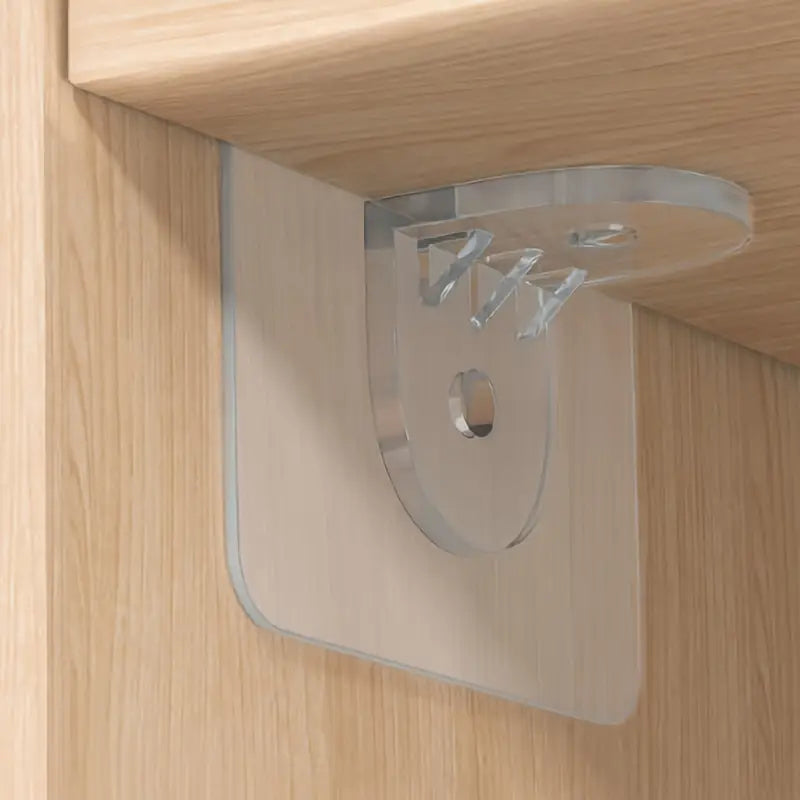 8 قطع من دعامات الأرفف ذات لاصق ذاتي