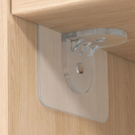 8 قطع من دعامات الأرفف ذات لاصق ذاتي